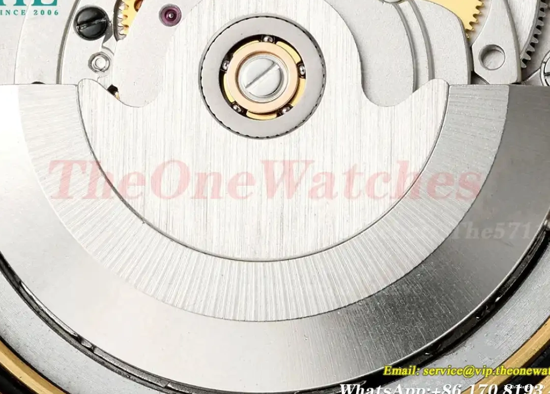 A2836(Gain YG Stk Grey 128238 Weight) 36mm YG QF V2 DayDate 0412